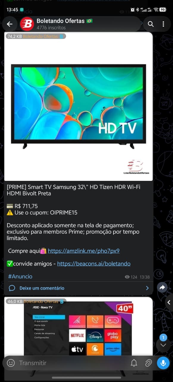 Ofertas excepcionais